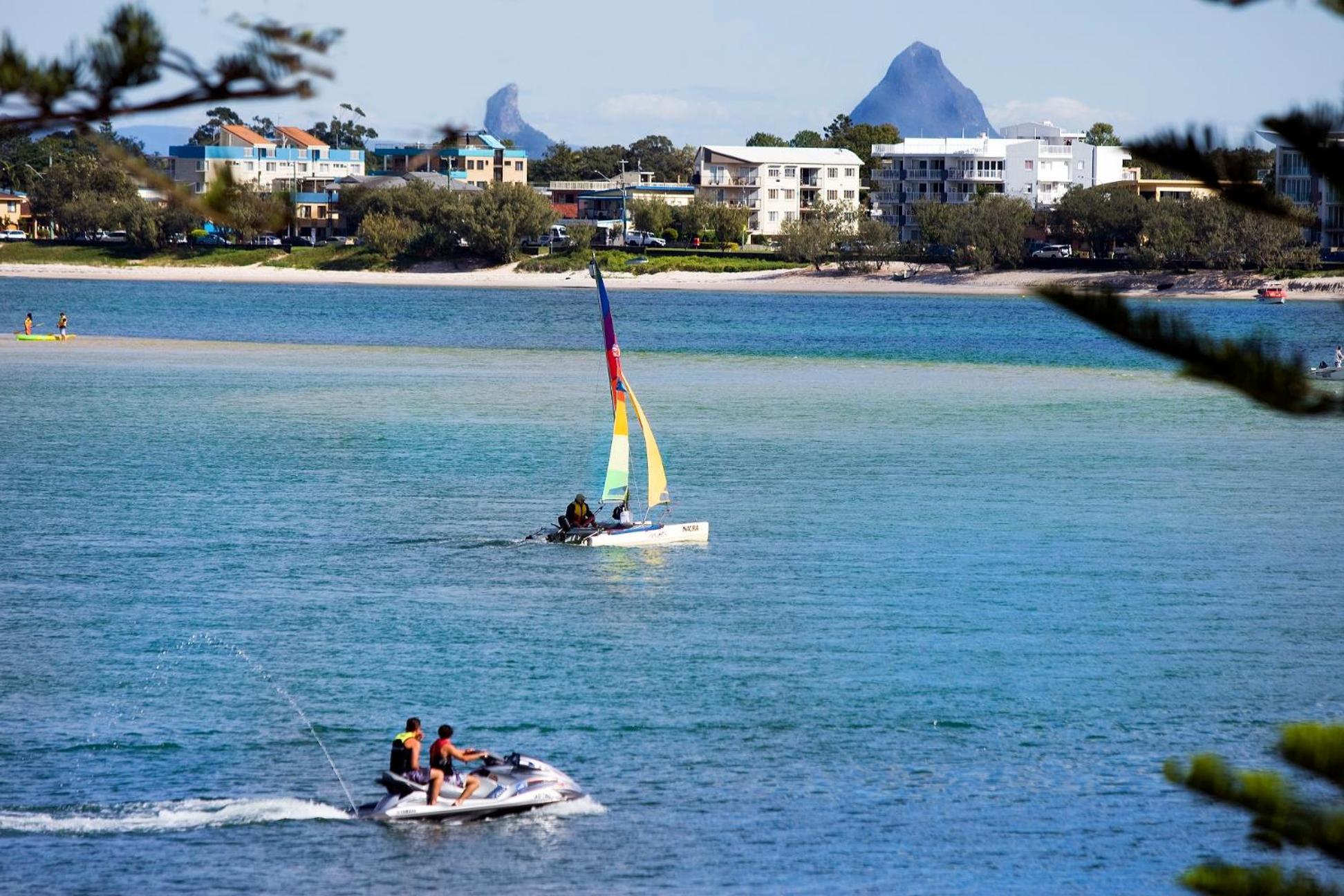 Rumba Beach Resort Caloundra Buitenkant foto Mooloolaba Bay